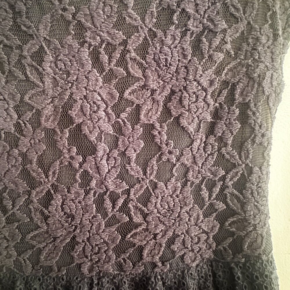 Maison Jules Size S Women's Black Lace Dress - Picture 5 of 5